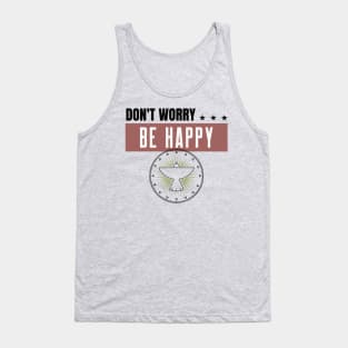 Don't Worry Be Happy Tank Top